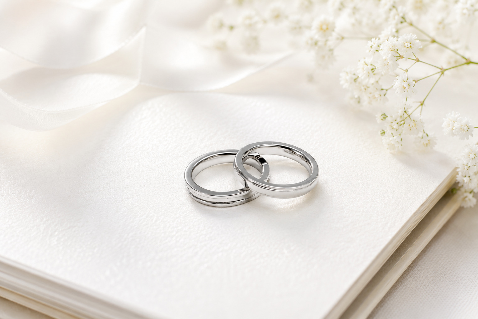 ベビーリング プラチナ 結婚指輪とお揃い